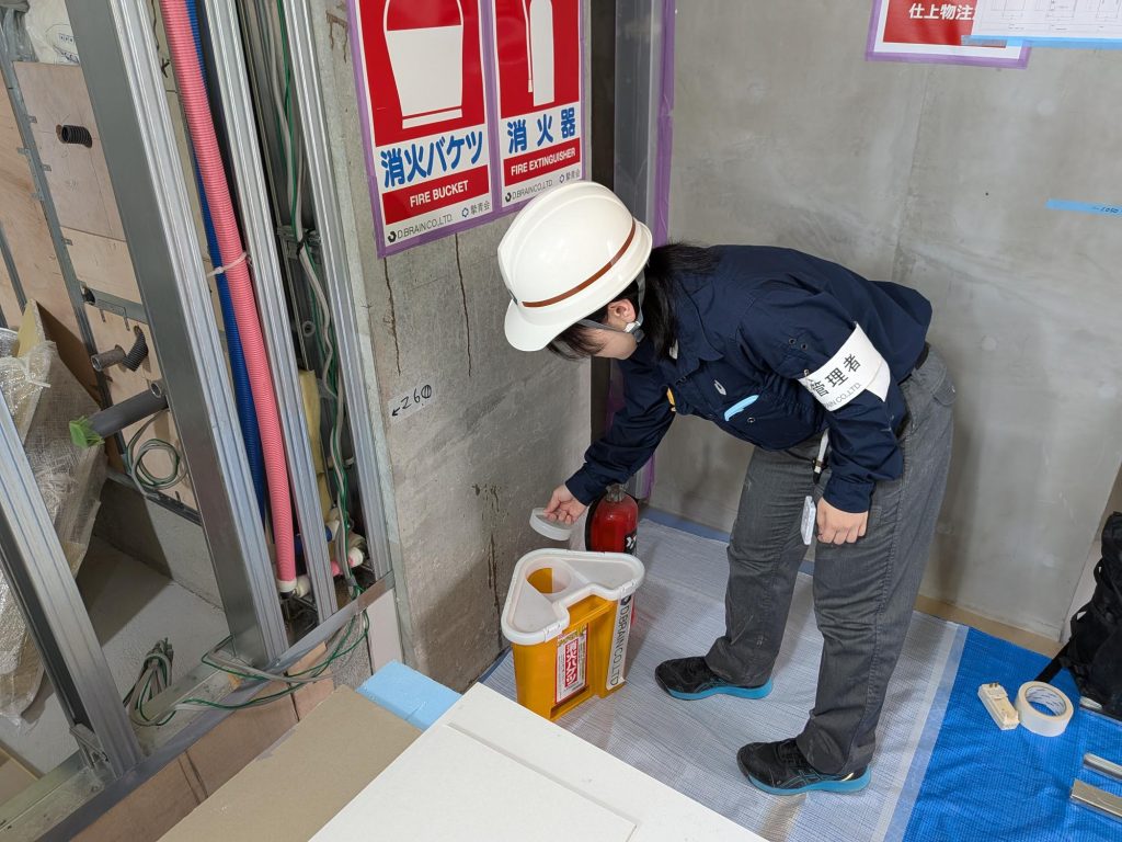 仮設状況確認